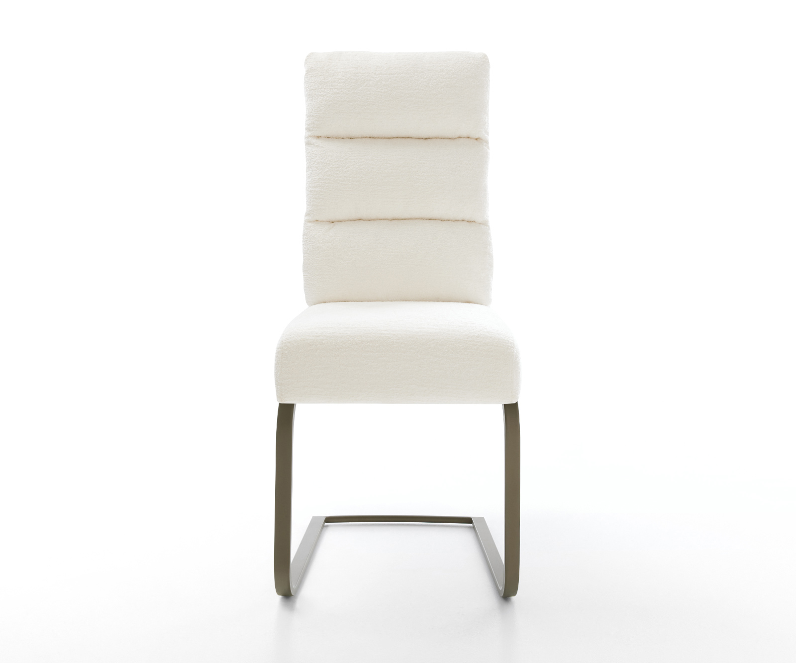 Étkezőszék Pela-Flex bouclé puha bézs étkezőszék lapos titán színű hatású zsákrugós - Image 2