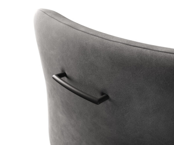 Bárszék fogantyú Flex kerek fém fekete