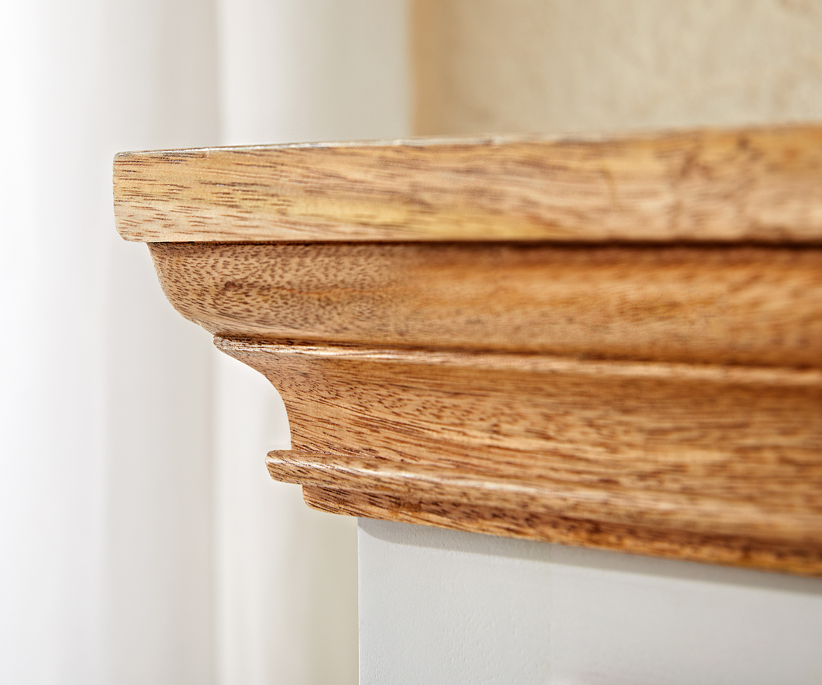 Szekrény Casa 45x190 cm mango fehér természetes - Image 5