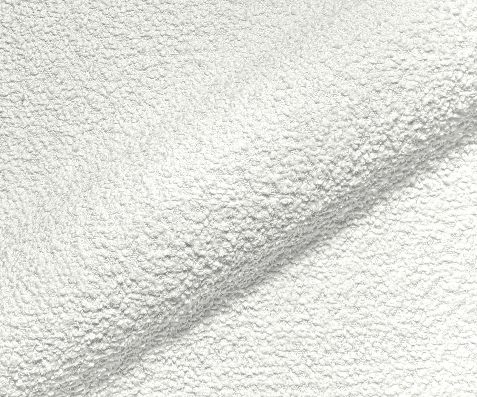 Szövetminta Bouclé krém fehér