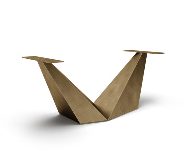 Láb Prisma metál arany