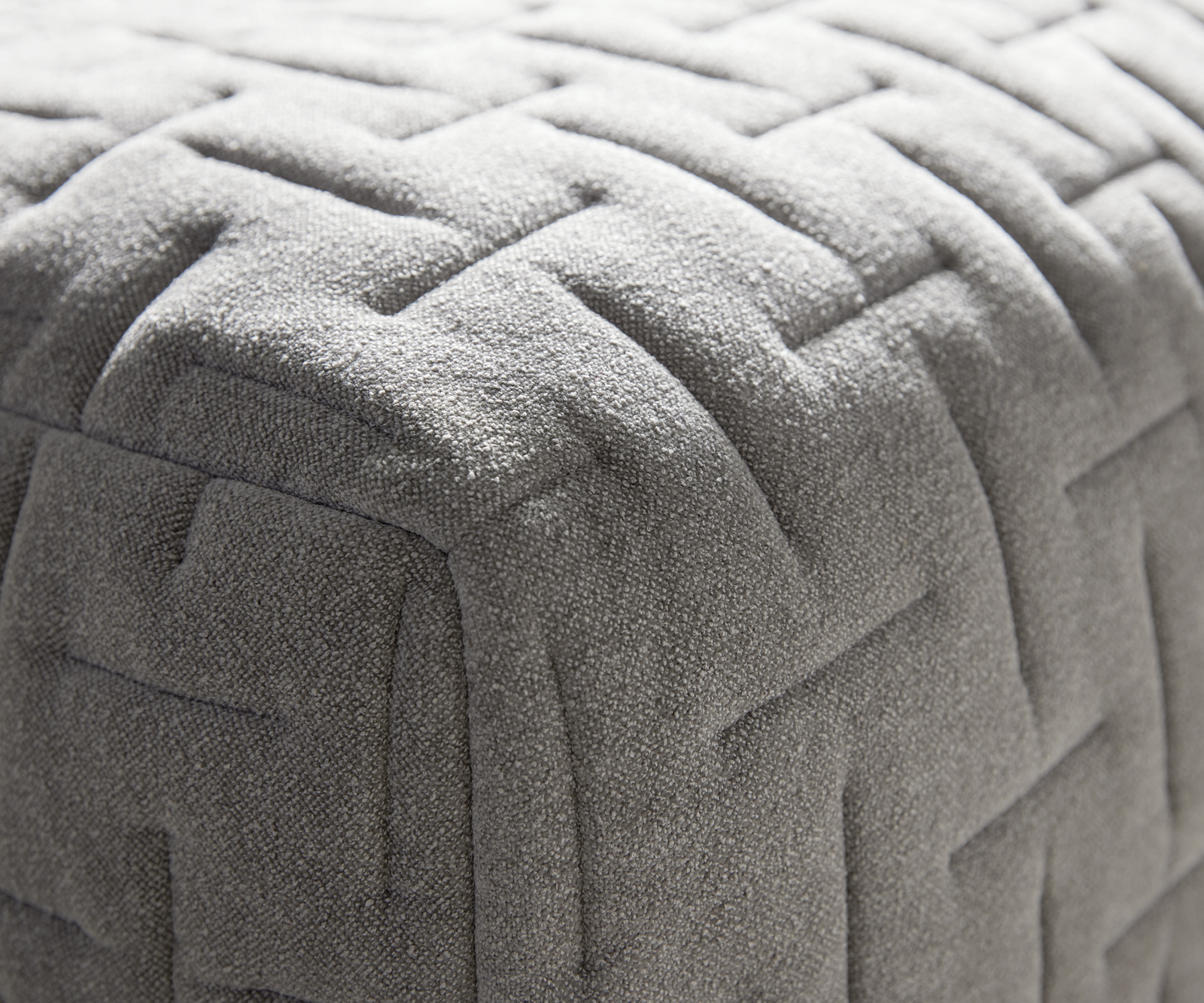 Sarokkanapé Freestyle 310x200 cm strukturált szövet puha steppelt - Image 5