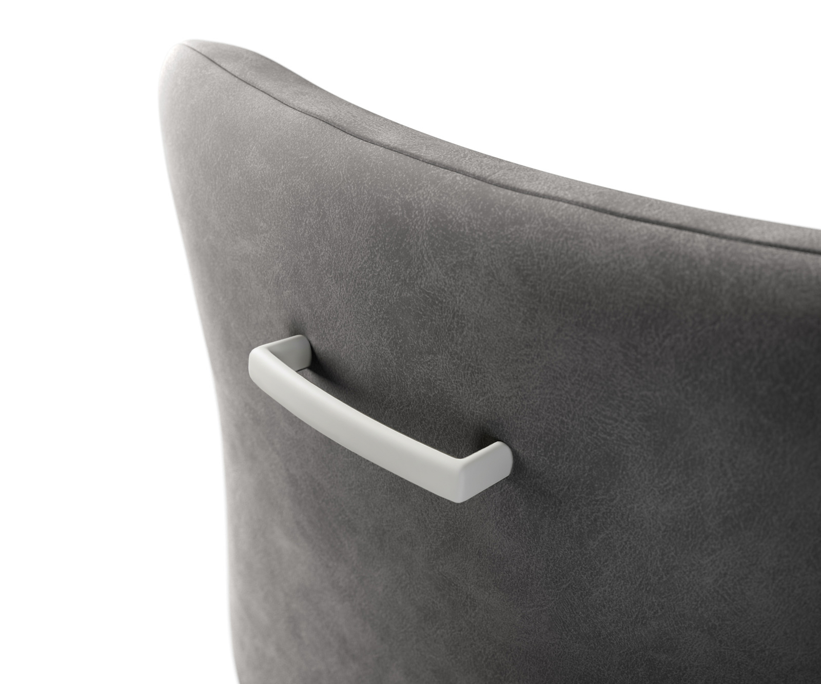 Székfogantyú Flex laposacél fehér