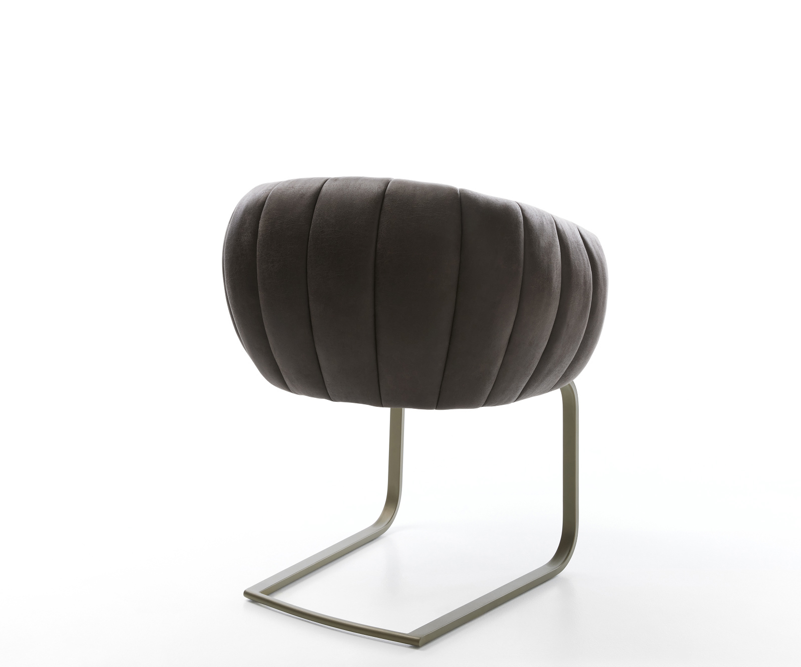 Étkezőszék Jada-Flex mikroszálas antracit vintage étkezőszék lapos titán színű hatás zsákrugós - Image 5