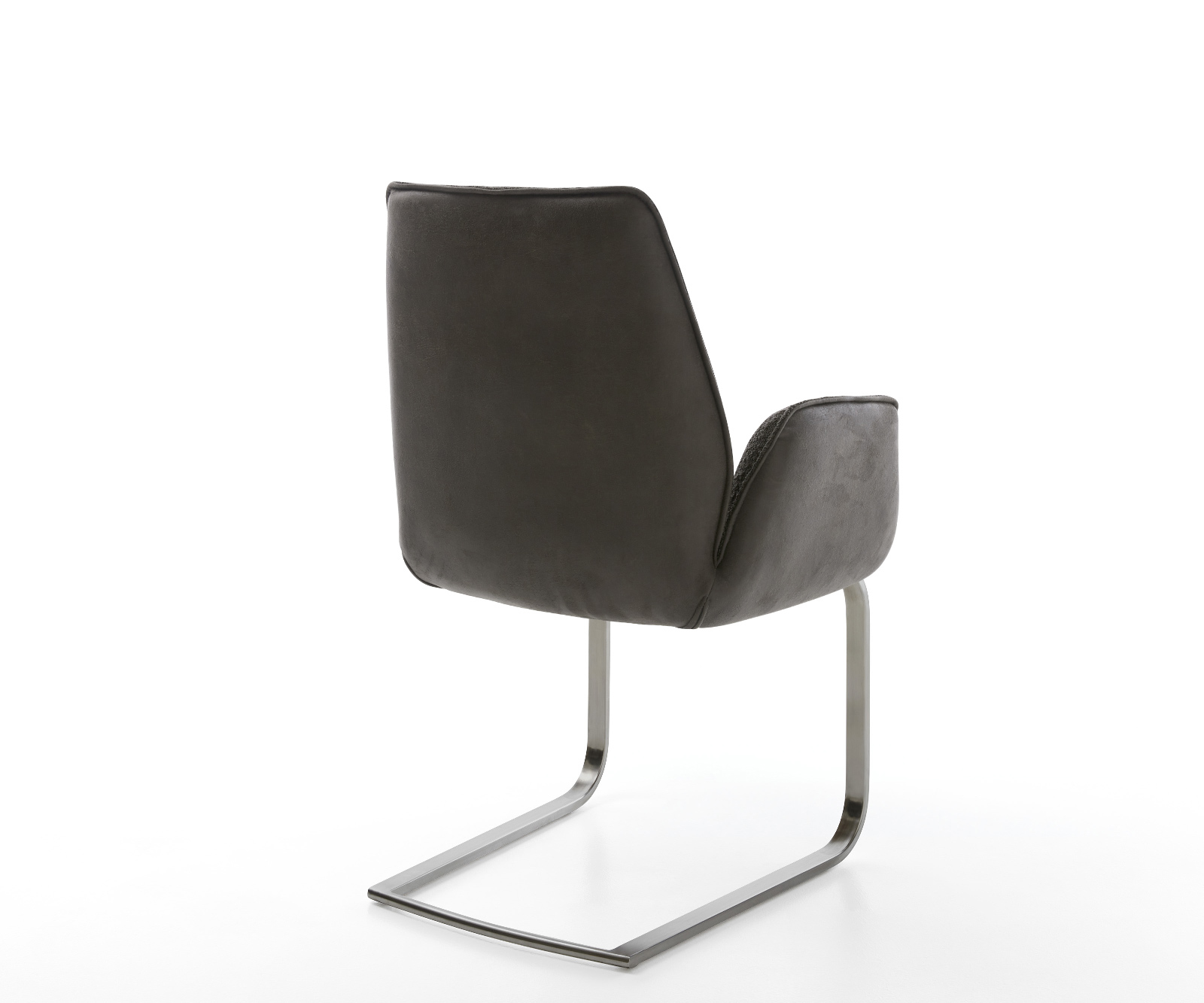 Étkezőszék Zoa-Flex vegyes anyagok fekete konzolos lapos antracit zsákrugós - Image 5