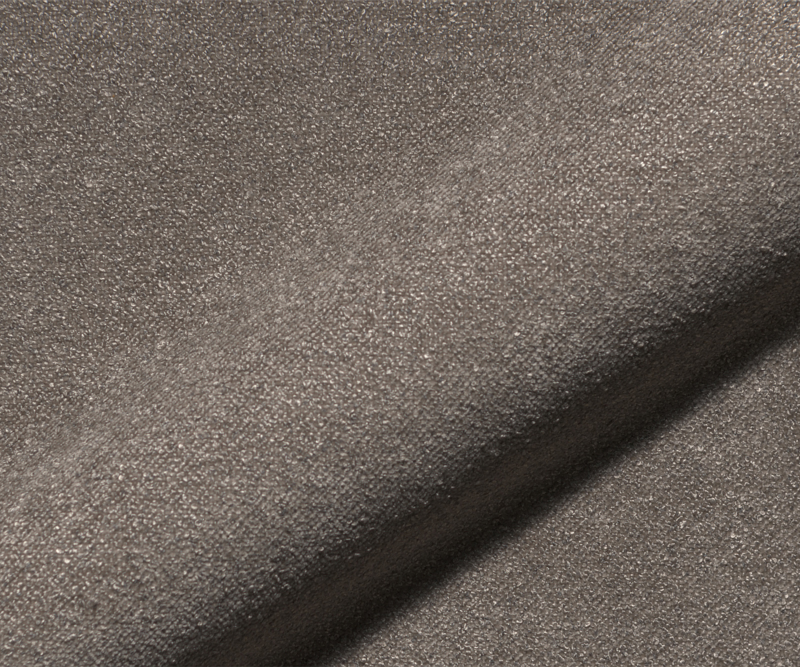 Étkezőpad Taya-Flex 285x190 cm strukturált szövet puha taupe kereszt láb szögletes rozsdamentes acél zsákrugó jobb oldal - Image 3