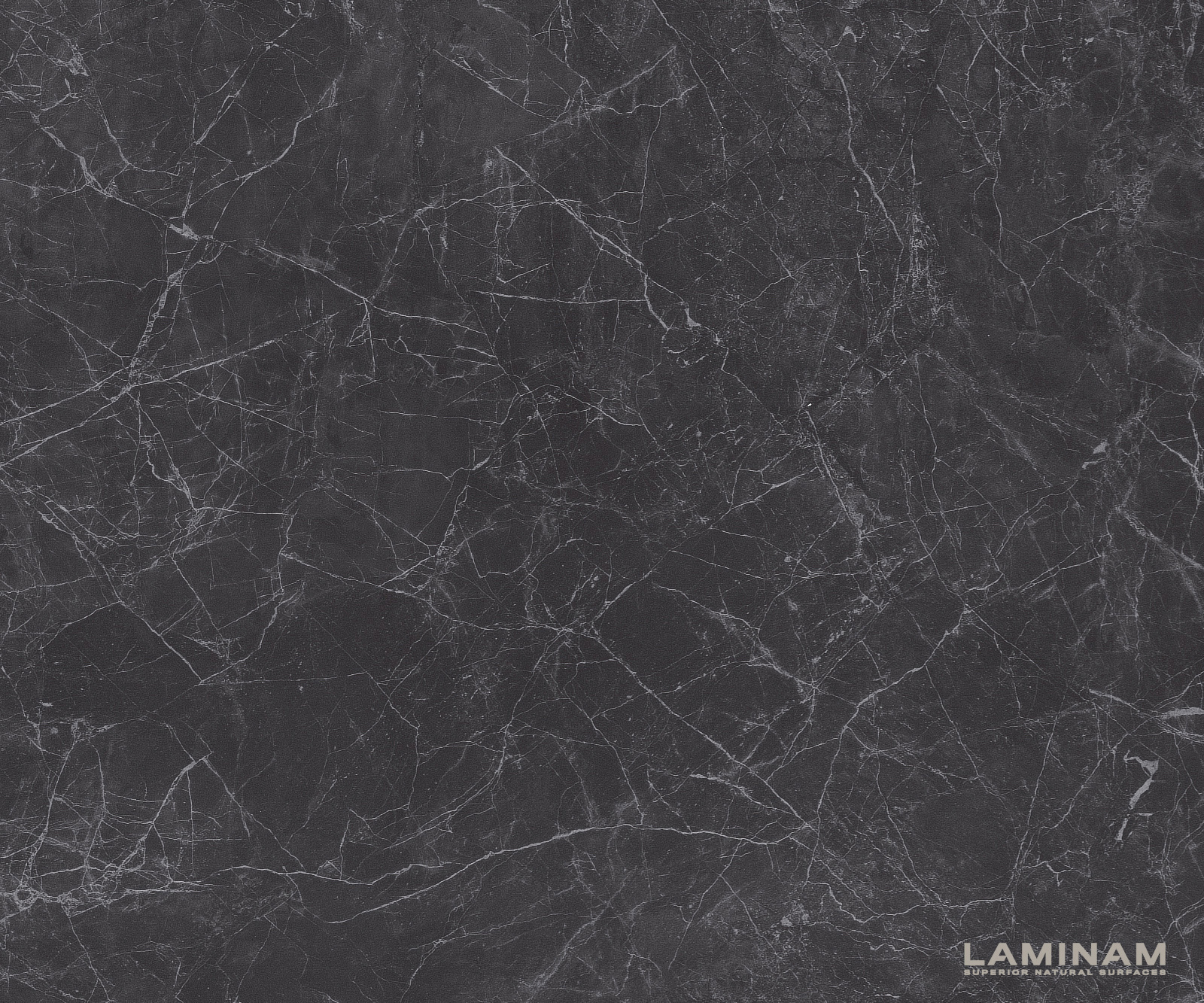 Étkezőasztal Edge hajóformájú 240x120 cm Laminam® Nero Greco antracit pókháló laposacél rozsdamentes acél - Image 3