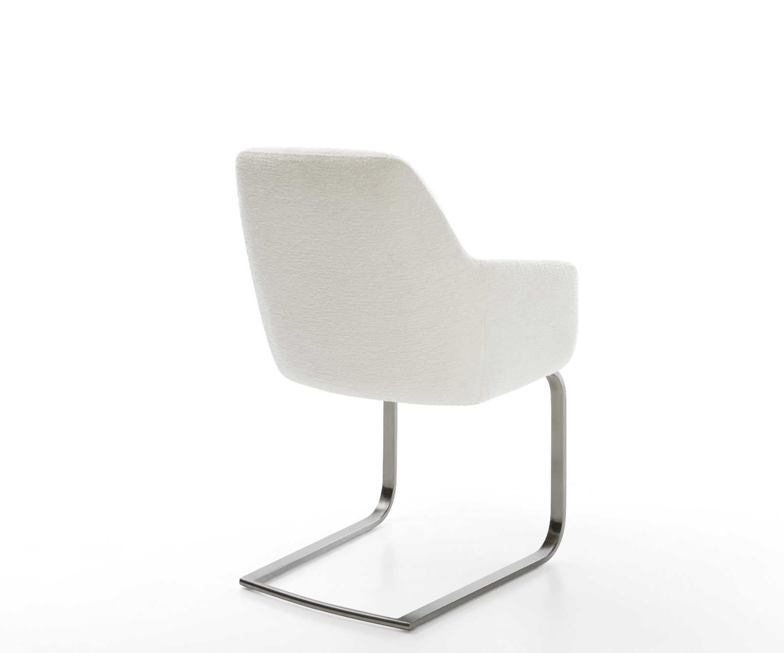 Étkezőszék Pejo-Flex bouclé puha bézs konzolos lapos antracit zsákrugós - Image 5